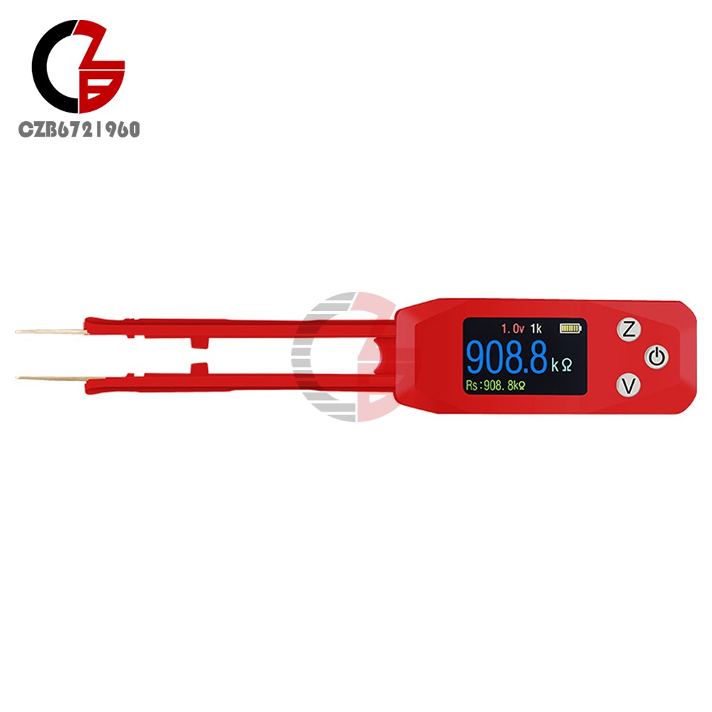 PZEM-039 Digital Smart Tweezer LCR Resistor Capacitance Diode Test Multimeter