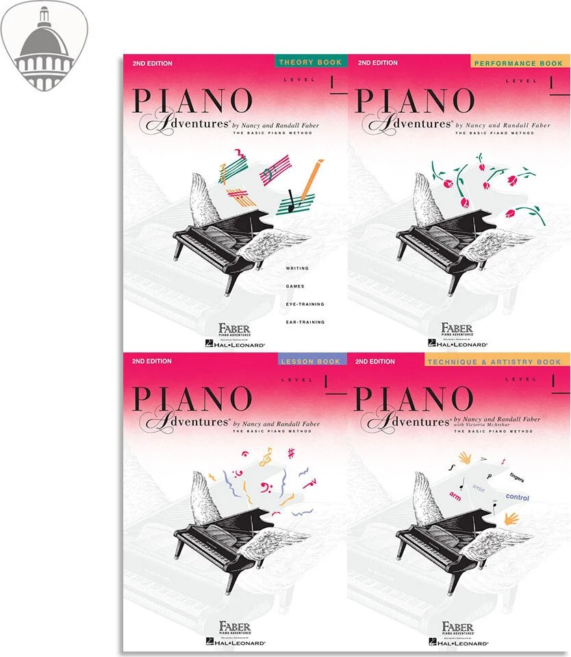 Faber Piano Adventures Level 1 Bundle- Lesson, Performance, Technique and Art...