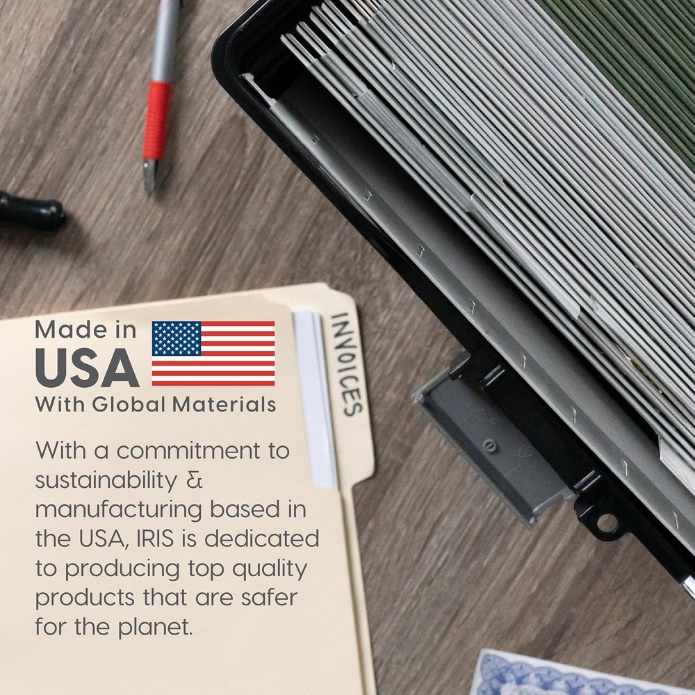 Lidded File Boxes with Organizer Lids, Black, 4-Piece Set