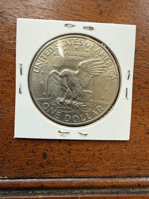 1972-P Ike $ Type 2 'March Dies'