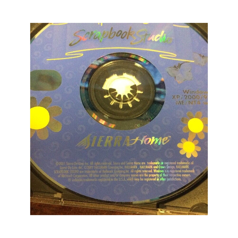 Hallmark Scrapbook Studio 2001 Windows XP/2000/98/95/ME/NT4 WSP4
