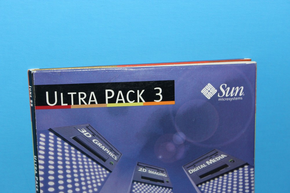 Sun Microsystems Ultra Pack 3D Graphics 2D Imaging & Digital Media Software