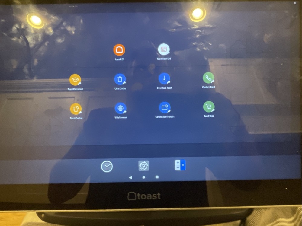 Toast Flex POS Tablet with Tap CC reader, Toast Printer TT200 TP200 Excellent!!!