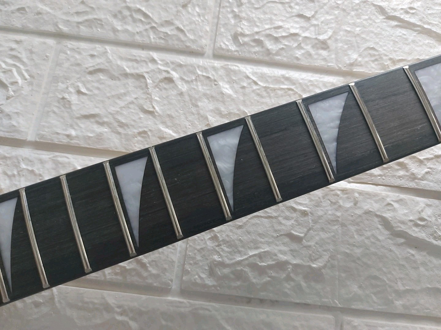 NEW Maple Guitar Neck w/ Rosewood Fretboard 24 Frets Shark Fin Markers & Tuners