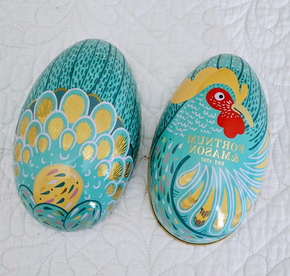 Fortnum & Mason Chicken Egg Spring Truffle Tin (EMPTY)