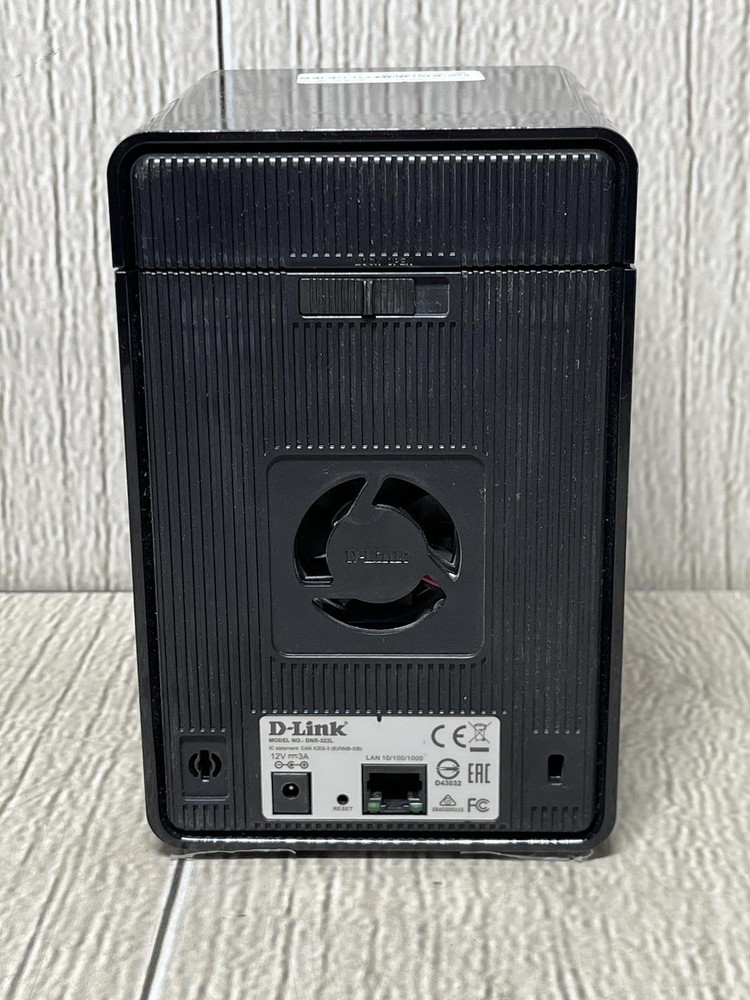 D-Link DNR-322L Cloud Network Video Recorder 2-Bay Cloud Network Video Recorder
