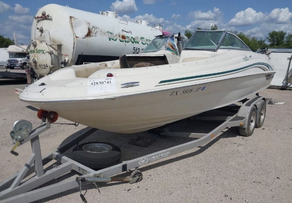 Oem 2001 Searay Sundeck 210 Windshield Complete Great Condition