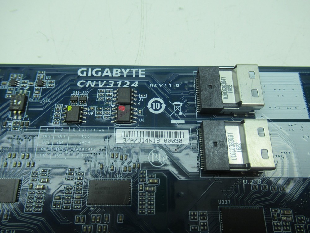 GIGABYTE CNV3124 SATA U2 RAID CONTROLLER CARD