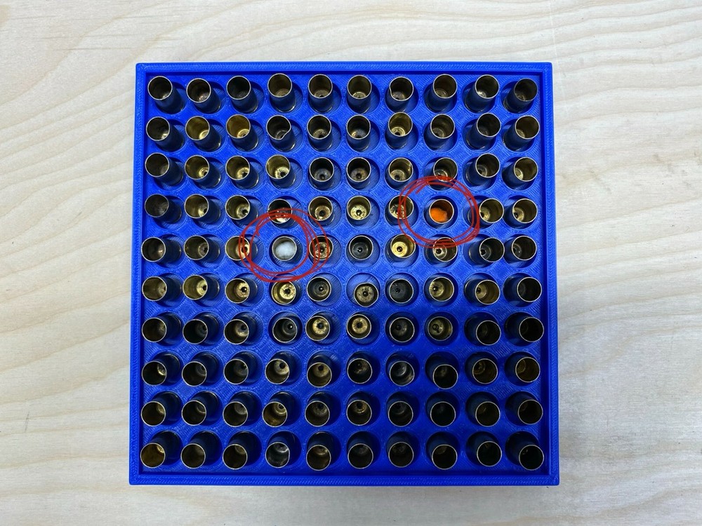 Utley Sort - Brass Sorter - sorting .380 from 9mm - SMALL Black