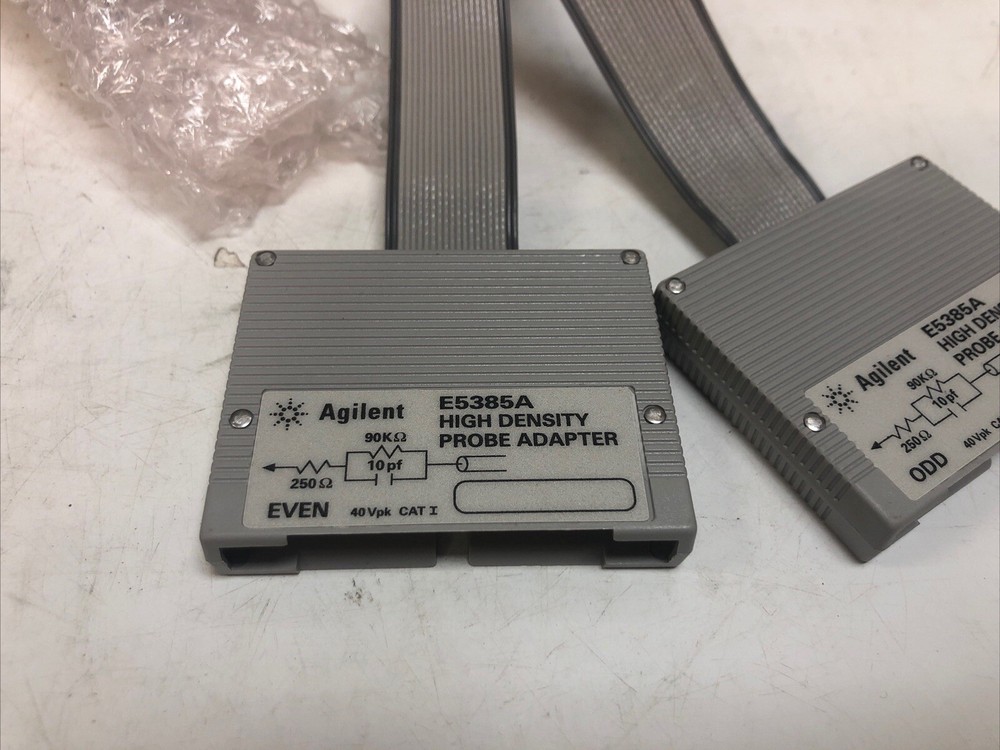 Agilent E5385A 40Pin to 100Pin Samtec Logic Analyzer High Density Probe Adapter