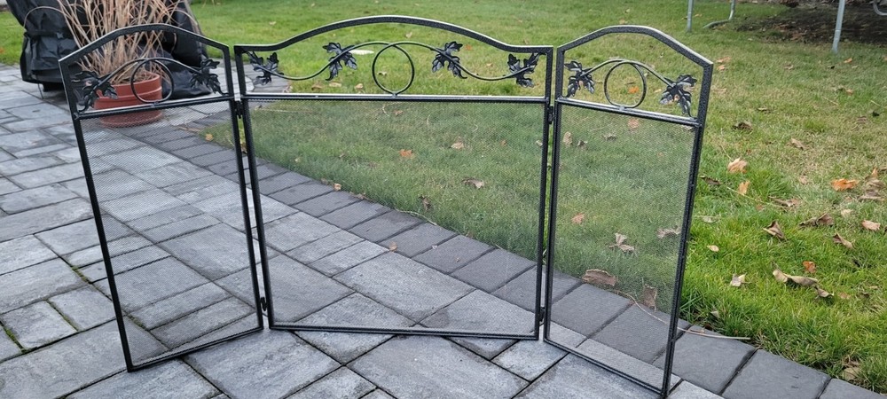 Iron Fireplace Screen