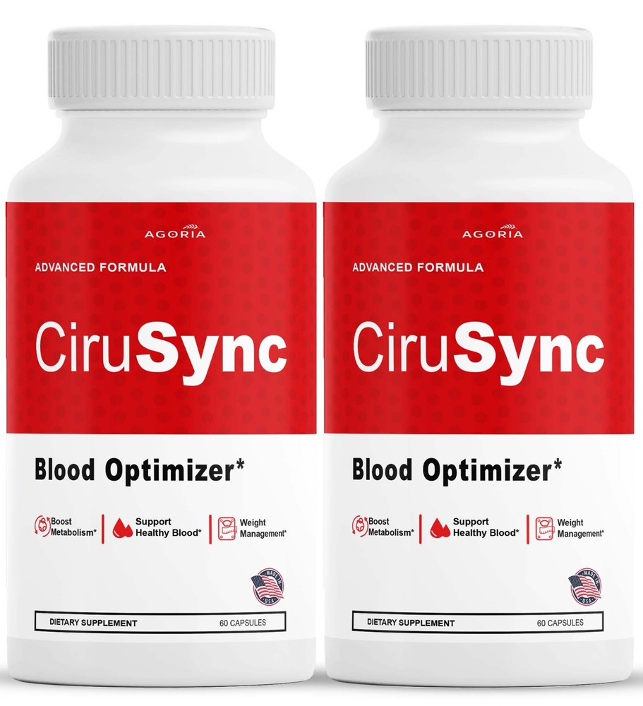 (2 Pack) CircuSync Advanced Blood Support Formula Supplement Circu Sync Capsules