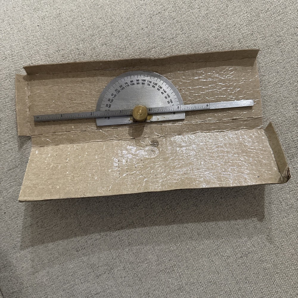 Depth Gage with Protractor