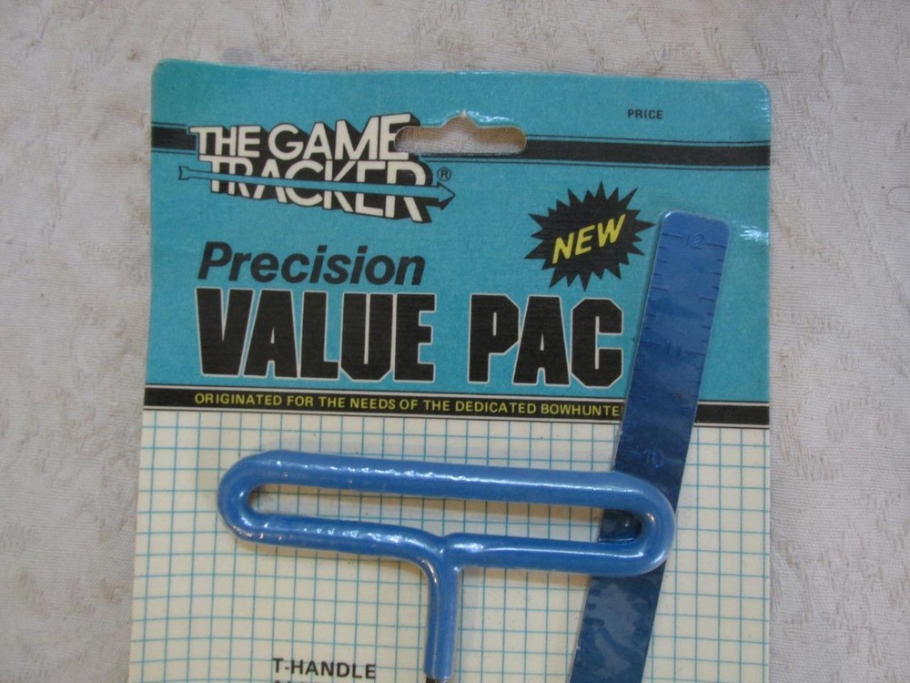Vintage Game Tracker Precision Value Pac - Comp & Sealed New - Bow Tools & Acc's