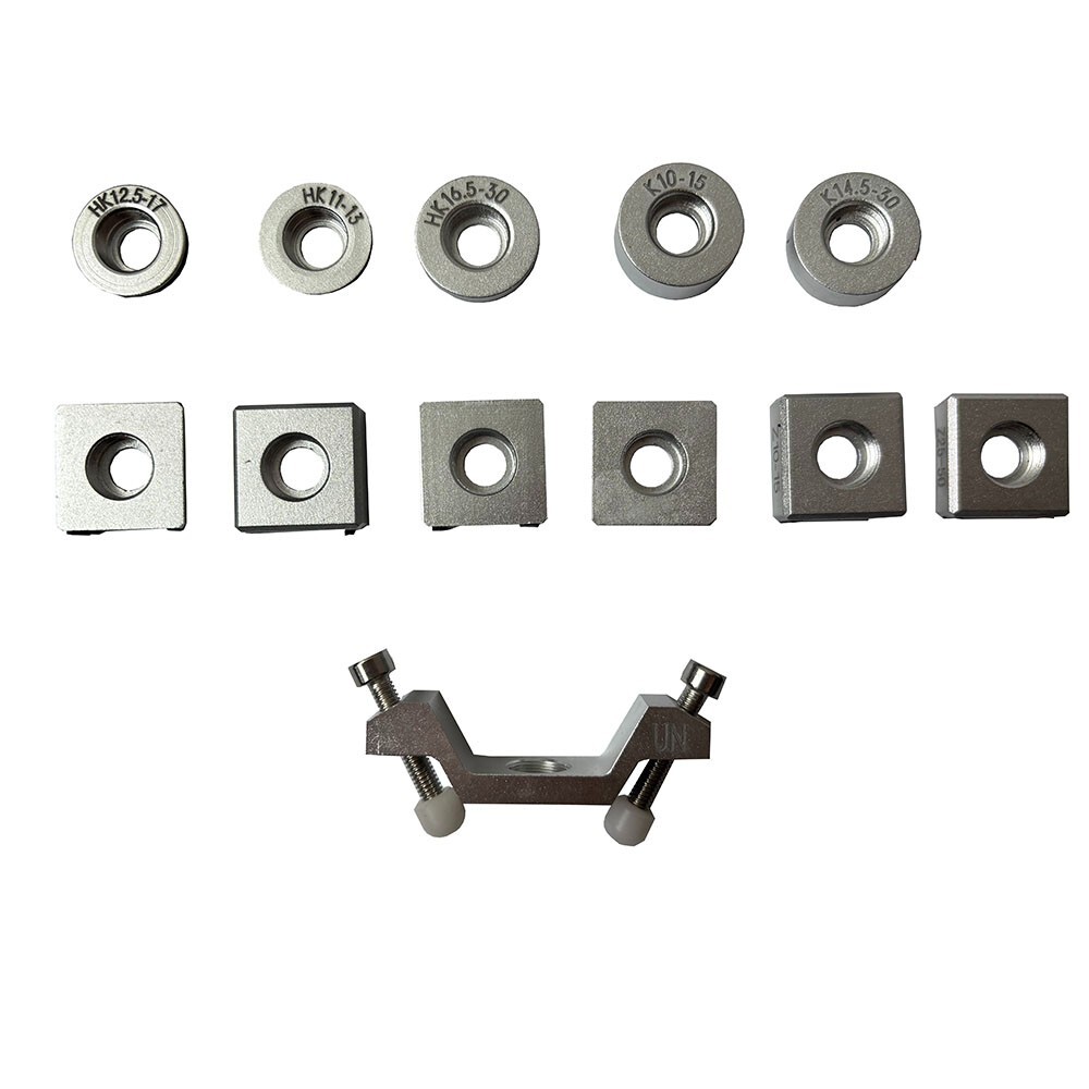 12pc Support Ring Set Leeb Hardness Testers Adapter Rings Set for Leeb Probes