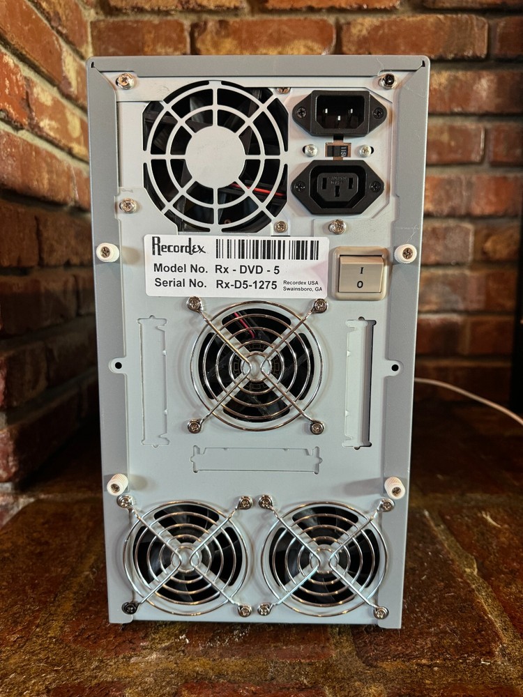 Recordex DVD-5-H 5 Bay DVD Duplicator - Tested and Working