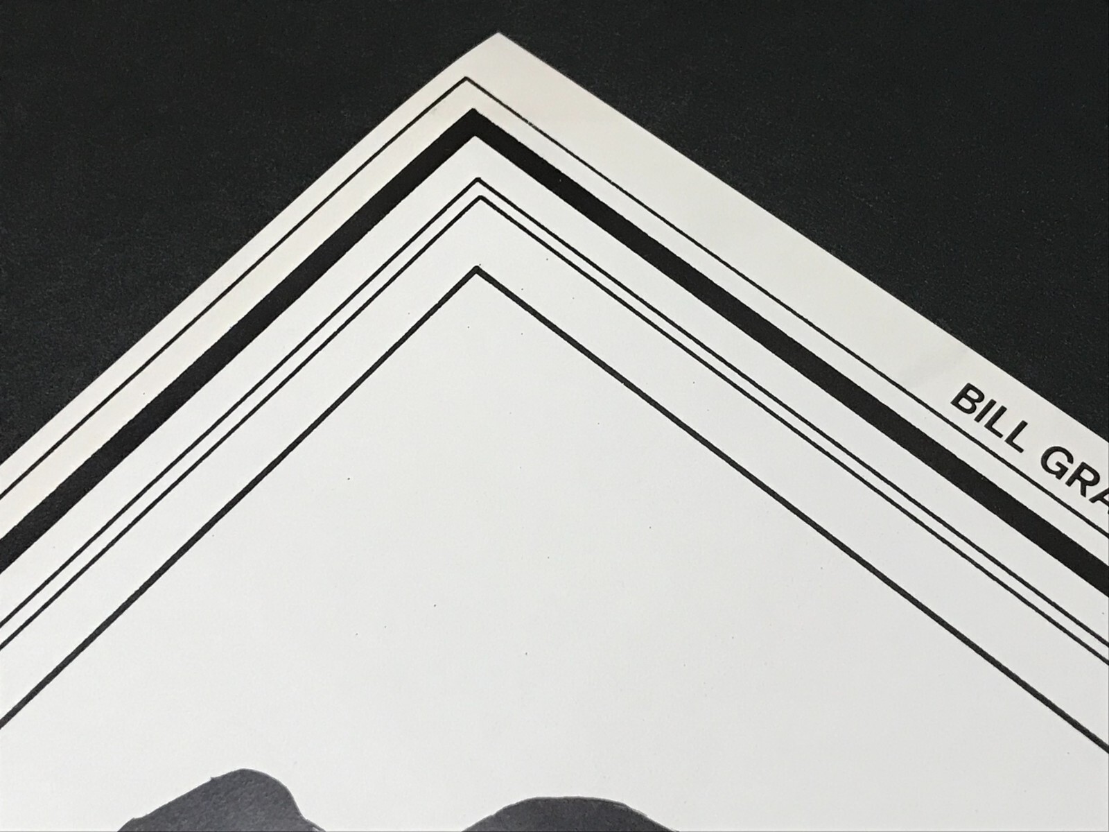 The Band - 1969 Winterland San Francisco, CA - Bill Graham 1st Print Poster