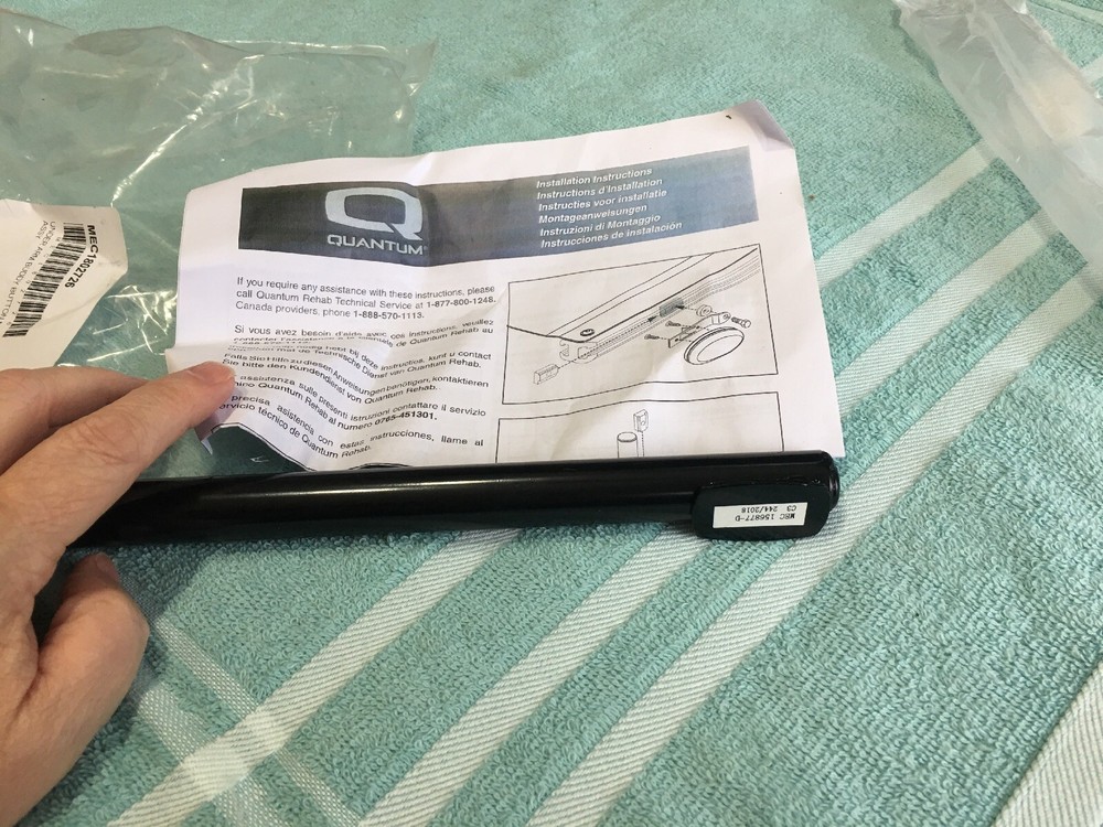 Pride Mobility Products Under Arm Buddy Button Mounting Bracket