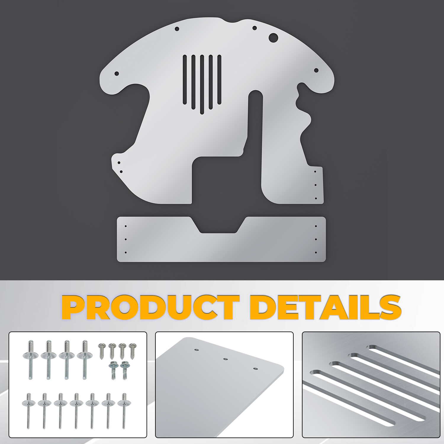 For Toyota Prius 10-2015 Catalytic Converter Protection Security Shield Defense