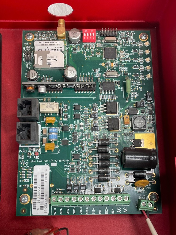 UPLINK 2550-CF Central Station Alarm Panel Wireless Interface GSM Communicator