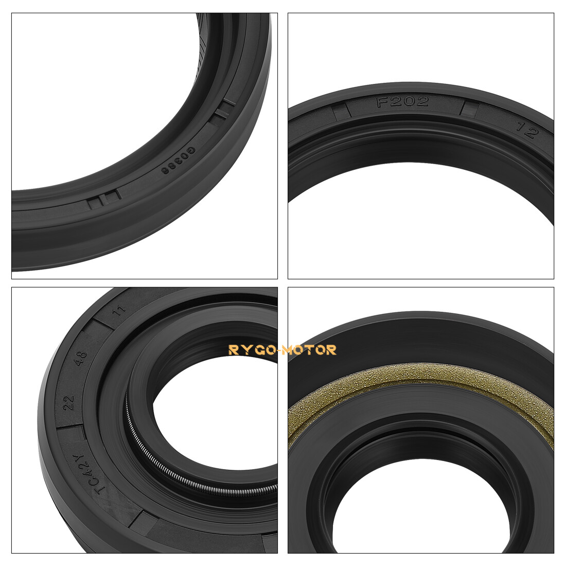 Front Differential Bearing Seal Kit W/ Nut Tool for Kawasaki Brute Force 650 750