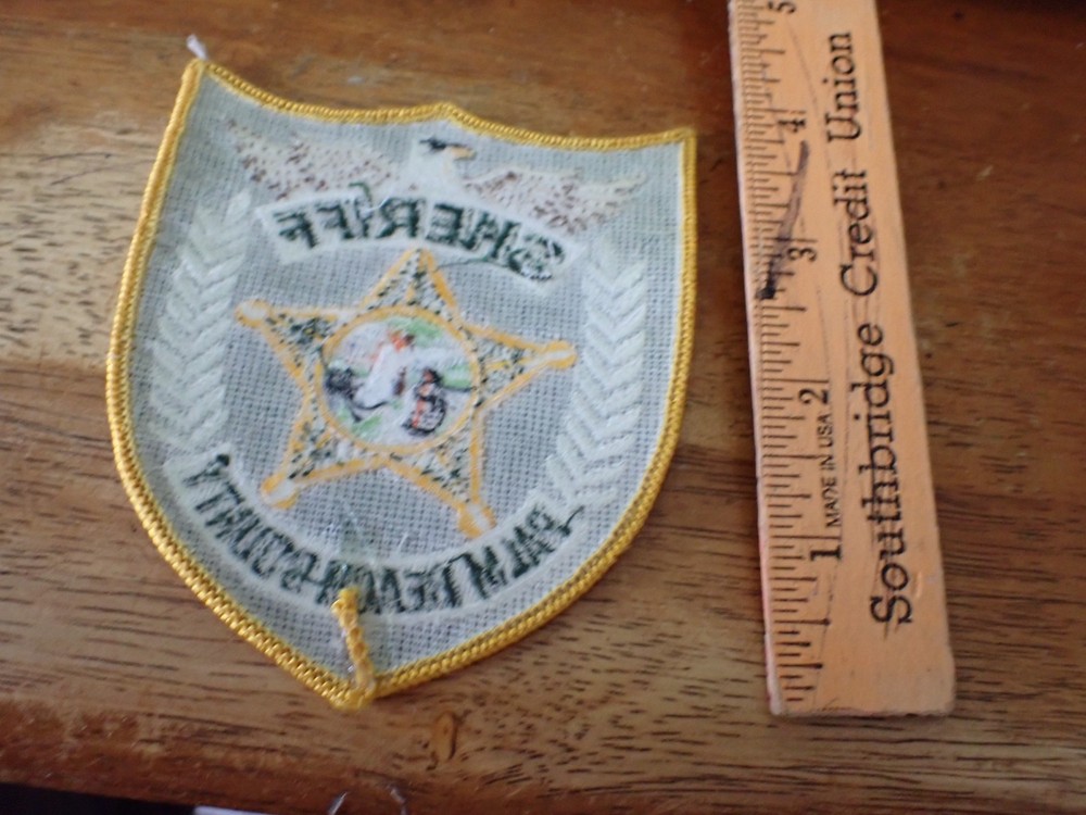 PALM BEACH FLORIDA OBSOLETE VEST PATCH PATCH BX E #12