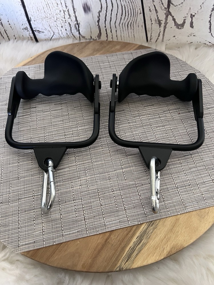 Ergonomic Cable Machine V-Bar / Neutral Grip Handle Attachment (Pair) NEW