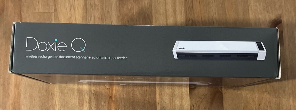 Doxie Q DX300 Wireless Rechargeable Document Scanner w/Automatic Feeder Sealed
