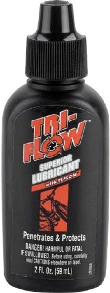 Tri-Flow, 2 OZ Squeeze Bottle, Lubricant One Size, Multi