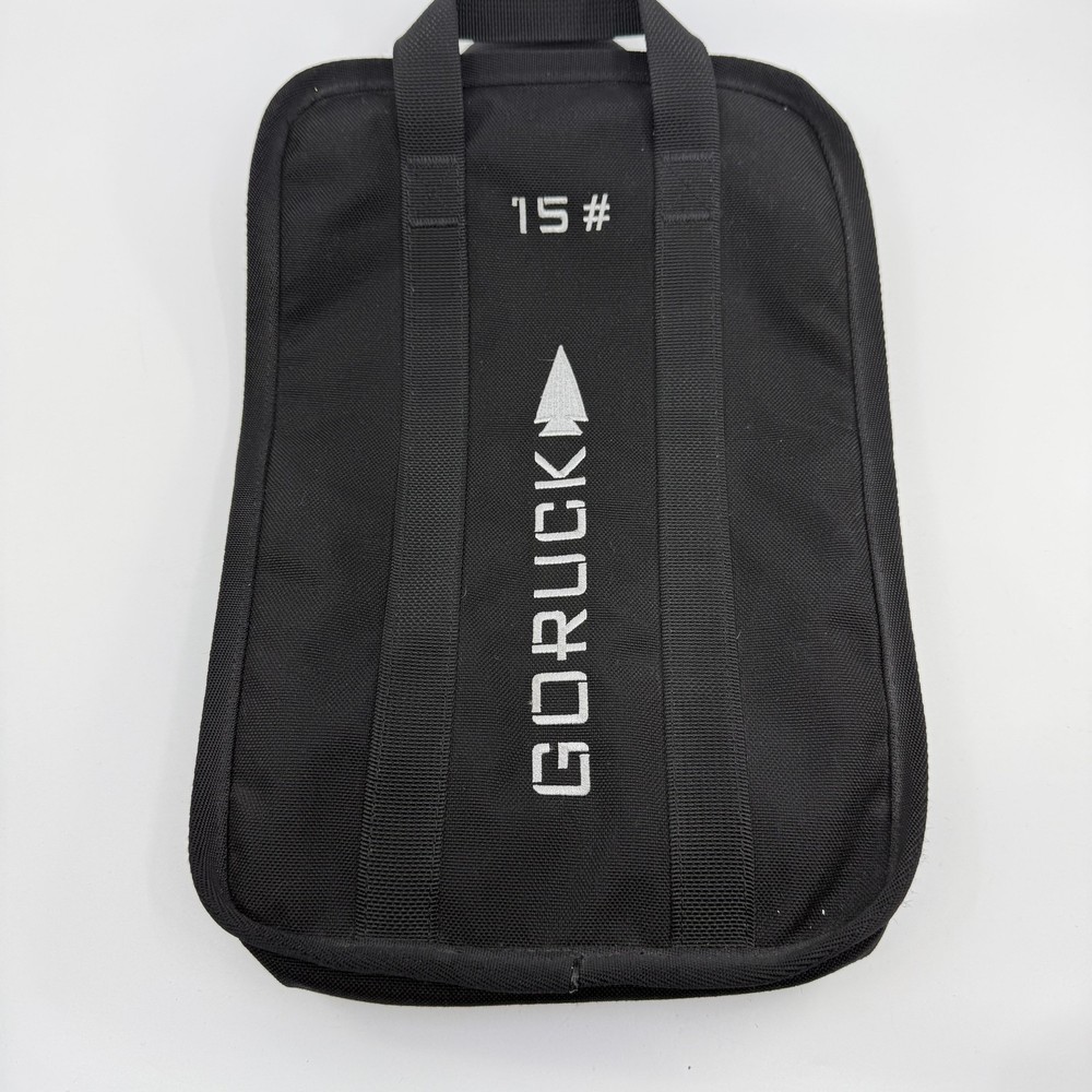 GORUCK Pouch Black 15LBs Nylon Soft Case Sandbag
