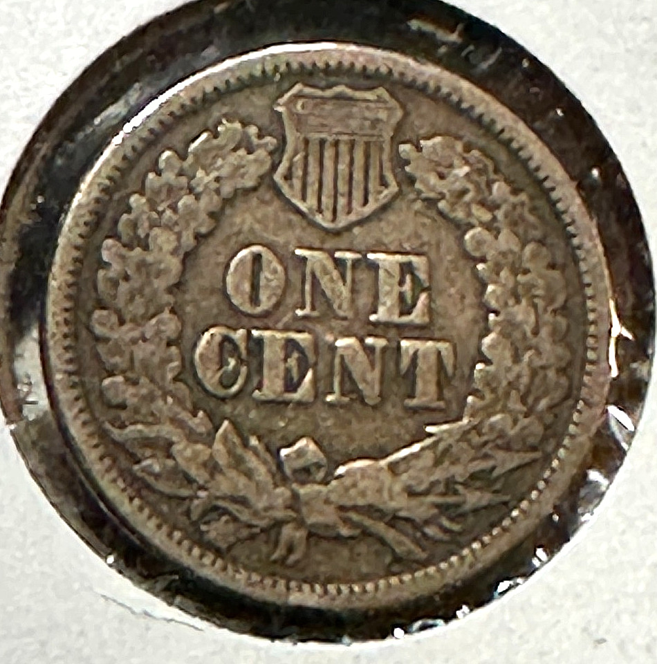 1863 Indian Cent Nice Original VG CHRC