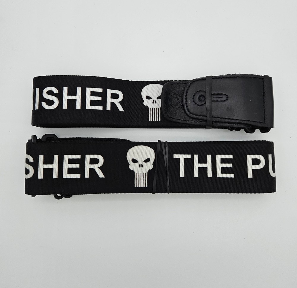 Buckle Down Punisher  Guitar Strap