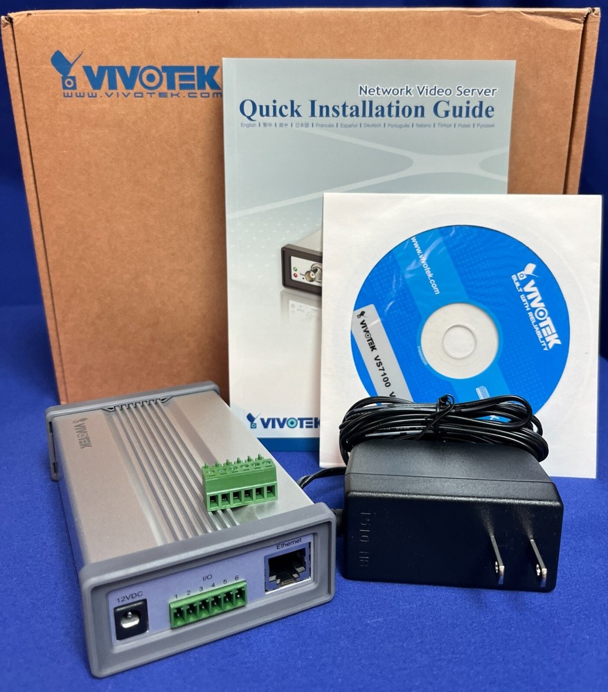 Vivotek VS7100, Network Video Server - New Open Box
