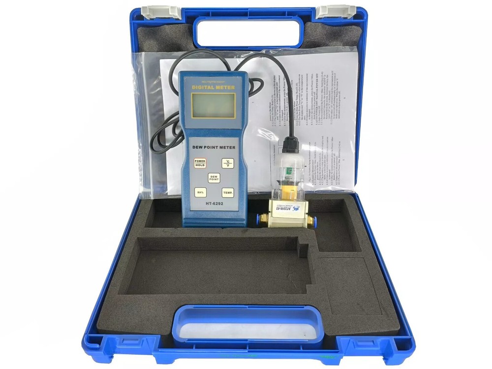 Portable Dew Point Meter Digital Thermo-Hygrometer Temperature Humidity Meter