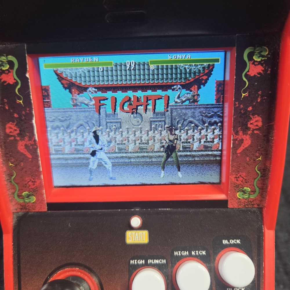 MORTAL KOMBAT Mini Arcade Klassic Video Game Console Midway TESTED