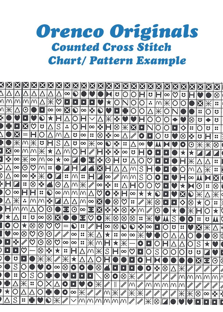 Expressionist Klee Castle Sun Detail Counted Cross Stitch Chart Pattern