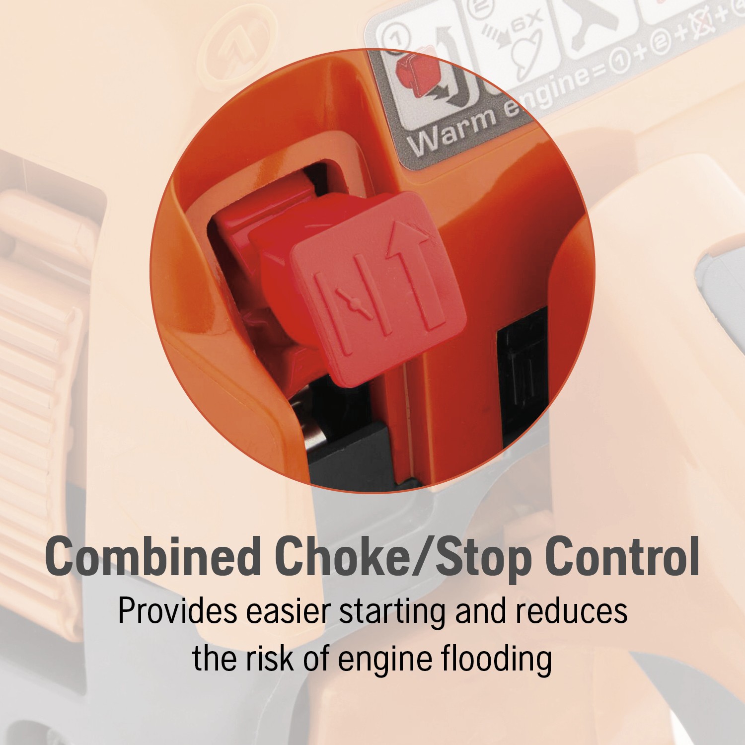 Husqvarna 440 Gas Chainsaw, 40-cc 2.4-HP, 2-Cycle X-Torq Engine, 18 Inch