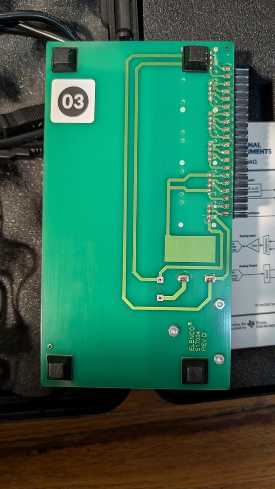 National Instruments NI myDAQ Student Data Aquisition Device + Extras - USED