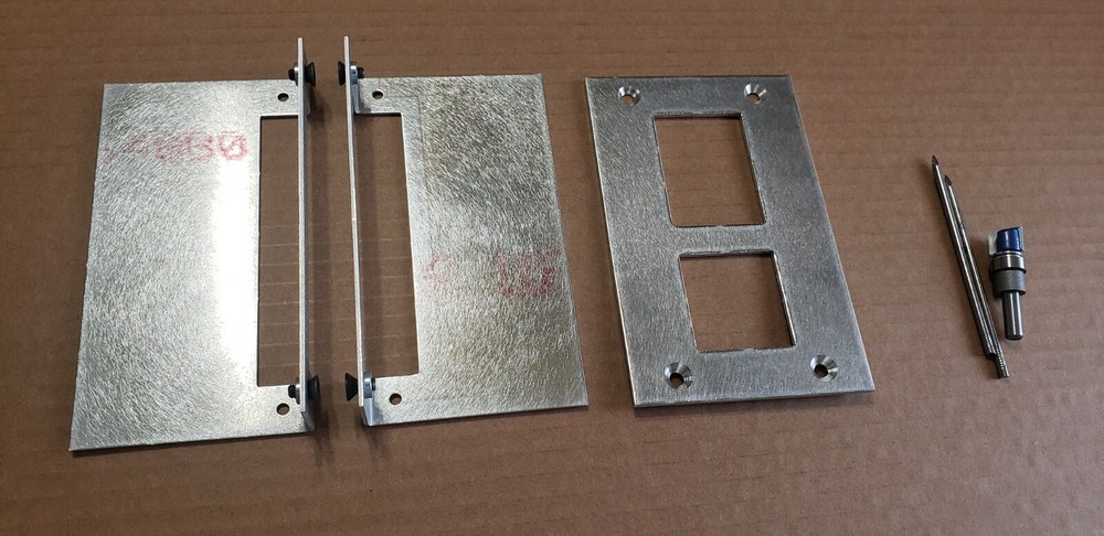 Butt hinge template for 1.5 & 2.0 in hinge