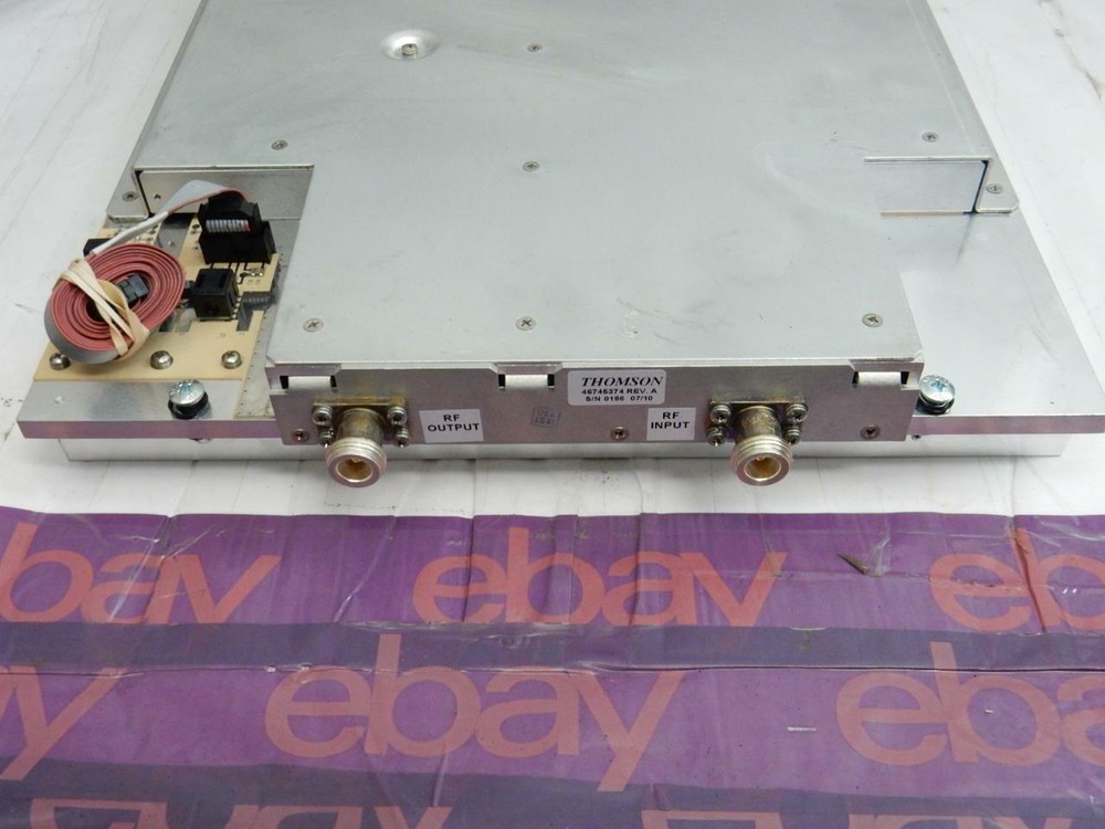 Thomson Thales UHF RF Linear Amplifier 150 Watt Class AB 32 VDC 14dB TESTED