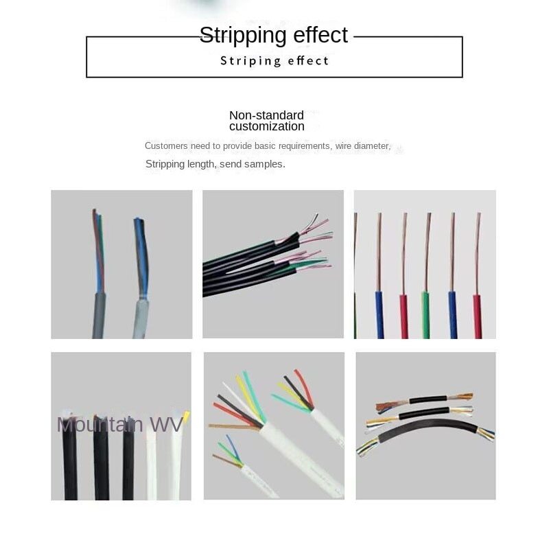 315 Pneumatic/wire Stripper Stripper Wire Sheath Stripping Machine