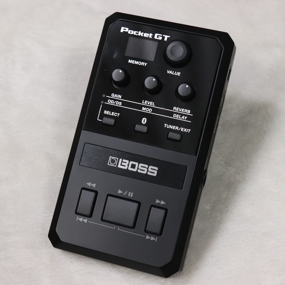 BOSS Pocket GT Guitar Amp Effect Processor Portable Used Bluetooth
