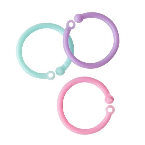 We R Memory Keepers Cinch Plastic Loop Binding 24/Pkg-Pink,Lilac & Blue 60000609