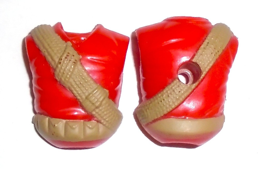 GI Joe Figure Part 2005 Red Ninja Viper V2   Torso       C8.5 Very Good