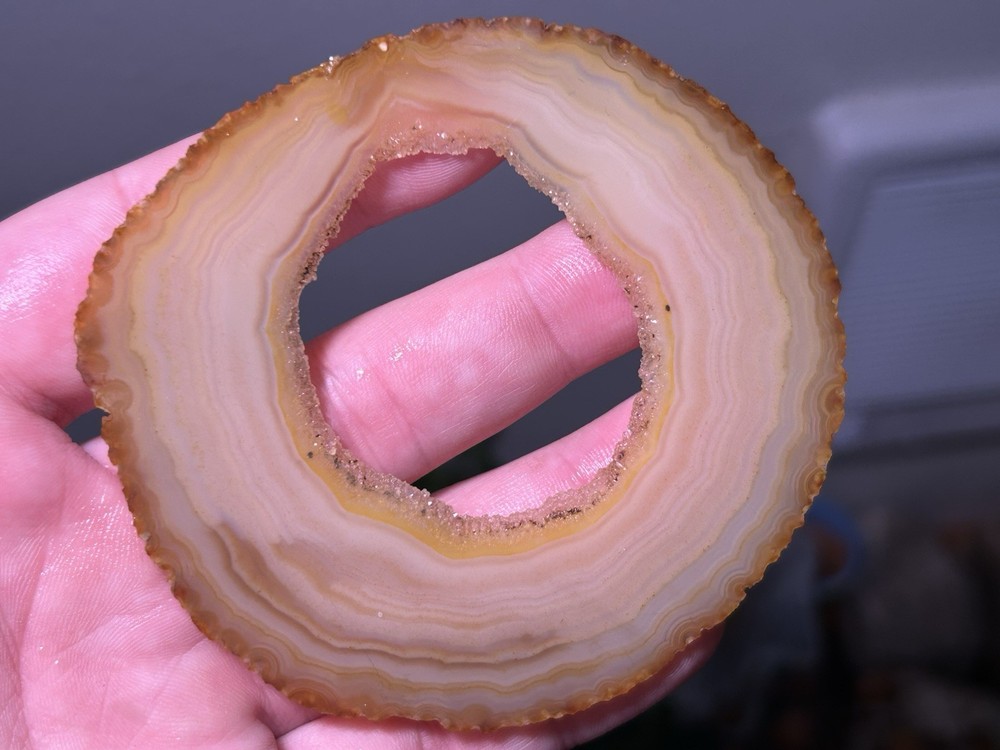 2 Pounds Agate Slabs For Lapidary Use - Not Polished