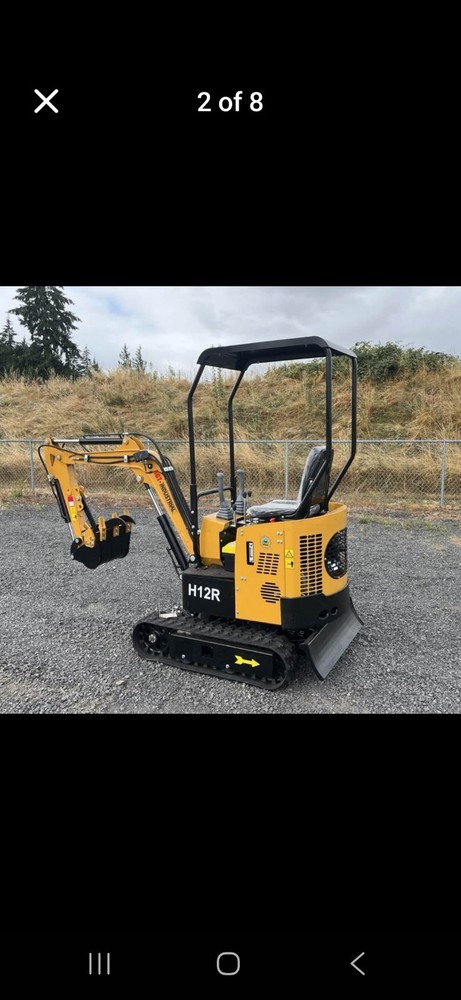 mini excavator 1 ton