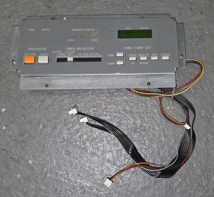 Monitor MPI 40 41 21 22 Heater Control on off temperature Button Computer Panel