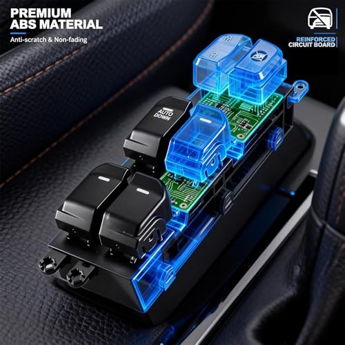 93570-B2010CA Front Left Master Power Window Switch Compatible with Kia Soul