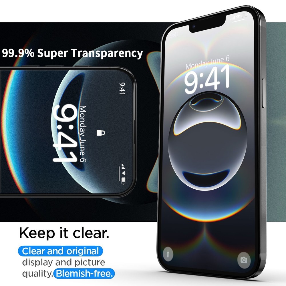 4-Pack For iPhone 16 Pro Max Plus 16e Full Cover Tempered Glass Screen Protector