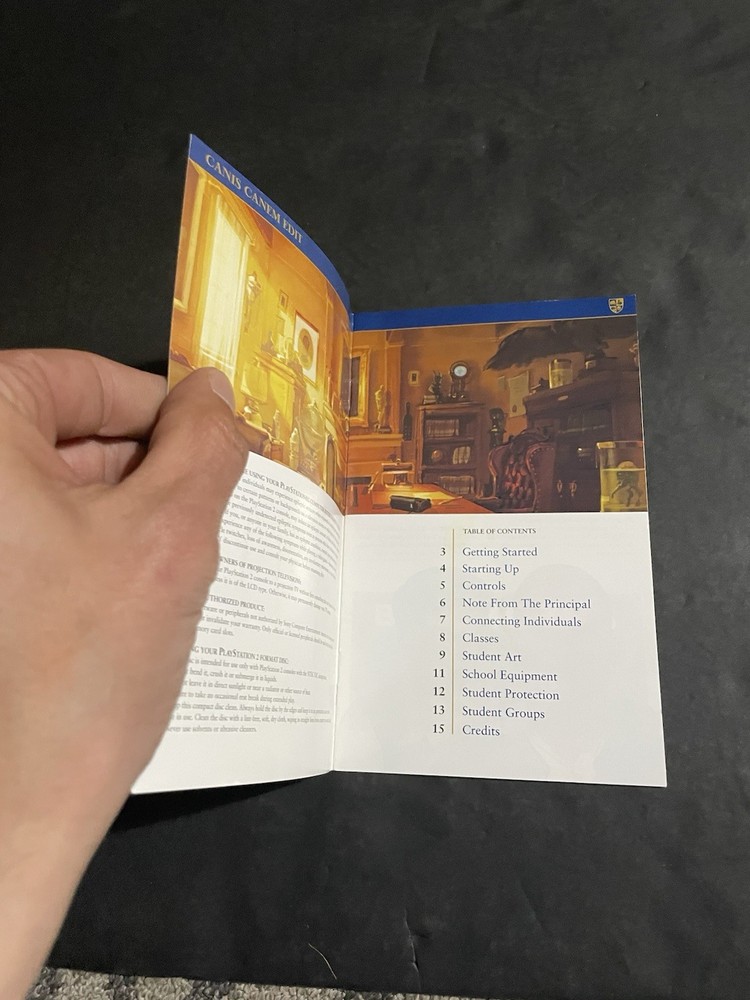 Bully ps2 Manual Only